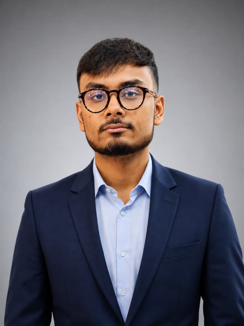 Portrait of Uday Dey